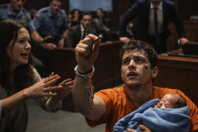 He Was Sentenced to Life for a Murder He Didn’t Commit—Then He Held His Newborn Son for One Minute and Pulled Out the One Thing That Could Destroy a Billionaire