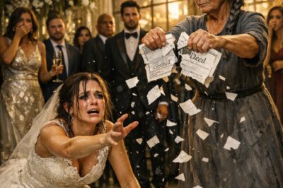 She Called Her “Trash” at Her Own Wedding—Seconds Later, Everything Fell Apart