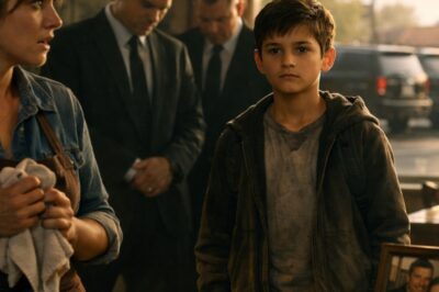 I Thought I Was Feeding a Hungry Boy for Free—Until Four Black SUVs Pulled Up to My Café for Him