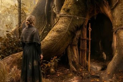 La viuda se mudó a una cueva dentro de un árbol por orden de su esposo muerto — y lo que halló ahí…