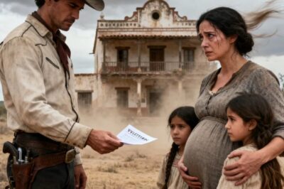 LA ECHARON EMBARAZADA DEL RANCHO… PERO BAJO ESE TECHO ROTO ENCONTRÓ EL SECRETO QUE HUNDIÓ A LOS HOMBRES QUE LA TRAICIONARON