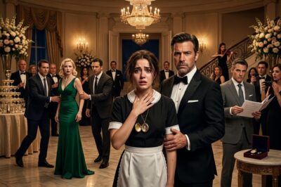 She Humiliated the Maid in Front of Manhattan’s Elite—Then Her Husband Exposed a Secret That Brought the Whole Room Down