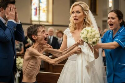 LA NOVIA DEL MILLONARIO ES DESENMASCARADA EN EL ALTAR… HASTA QUE LA EMPLEADA DE LIMPIEZA…