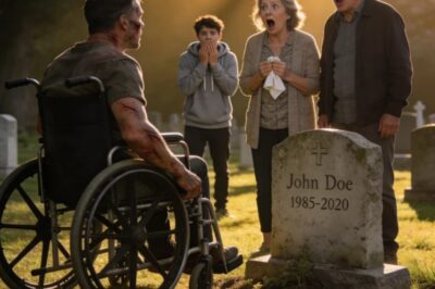 “They Buried My Son… But Five Years Later, He Came Back in a Wheelchair and Whispered a Name We Never Expected At His Own Grave, the Truth Came Out—and It Destroyed Everything We Thought We Knew About Our Family”