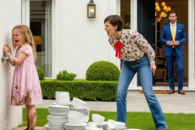 ¡Niña Rompe Los Platos y Suplica Perdón… Pero La Reacción Del Padre Dejó A Todos Sin Palabras!