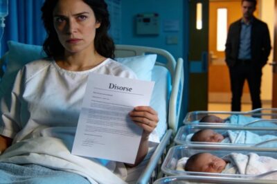 He Handed His Wife Divorce Papers Right After She Gave Birth to Quadruplets—What He Didn’t Know Was That He Had Just Destroyed Himself
