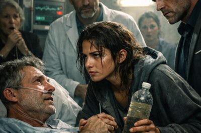 He Had Two Days Left to Live—Then a Barefoot Girl Walked Into His Hospital Room Holding a Bottle of Water and the Truth No One Wanted