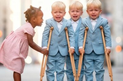 “Dame tus muletas y ustedes volverán a caminar.” — Todos se rieron de la niña. 13 minutos después…