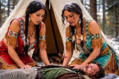 Cállate, vaquero… te estás congelando. Esta noche duermes entre nosotras.”