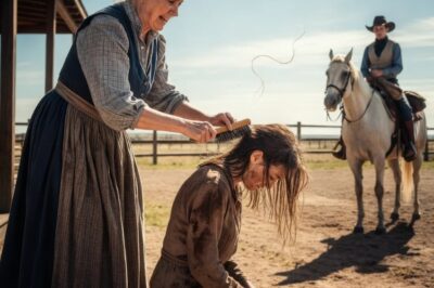 “Esto termina ahora”, dijo la ranchera solitaria mientras su cabello caía al suelo.