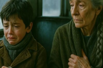 Un Niño Lloraba en la Estación de Tren y una Anciana lo Llevó a un MILAGRO de Navidad
