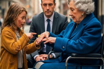 “Señora, mi madre tiene un anillo exactamente igual a ese”, le dijo el indigente a la millonaria… Lo que sucedió después fue impactante.