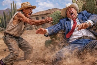 EL HACENDADO LO VIO DÉBIL… QUISO QUITARLE SU TIERRA DE NOPAL PERO DESCUBRIÓ DEMASIADO TARDE QUIÉN ER