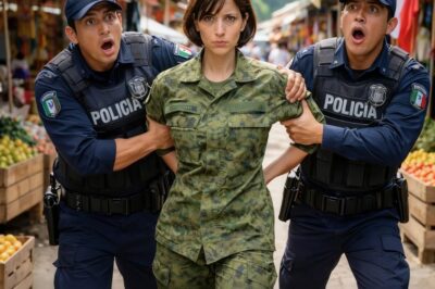 ARRESTARON A UNA OFICIAL DEL EJÉRCITO SIN SABER QUIÉN ERA — 60 SEGUNDOS LO CAMBIARON TODO