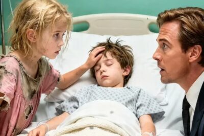 El médico le dijo al millonario que no había nada más que hacer, pero una pobre chica intervino…PATER 2