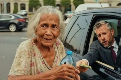 MILLONARIO VIO A SU MADRE DE 80 AÑOS VENDIENDO AGUA EN EL TRÁFICO — ÉL HIZO ALGO INESPERADO….