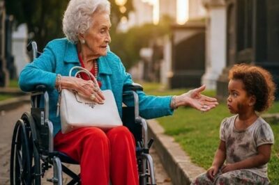 «¿Aceptarías ser mi nieta durante una semana?», le pregunta la millonaria a la mujer sin hogar… y todo cambia.