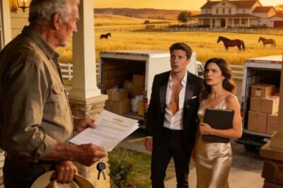 I Kept Quiet That My Late Wife Left the Ranch to Me—By the Time My Son and His New Wife Tried to Throw Me Out, It Was Too Late