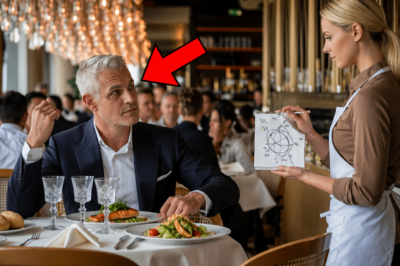 Billionaire spots waitress’s napkin equations—seconds later, a genius exposed, a conspiracy ignited, and science itself starts collapsing