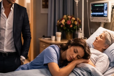 MILLONARIO VE A LA EMPLEADA DORMIDA EN EL HOSPITAL… Y DESCUBRE QUIÉN CUIDÓ A SU MADRE  