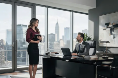 “¿TÚ ERES MI NUEVO JEFE?” PREGUNTÓ ELLA TEMBLANDO… 10 AÑOS ATRÁS ÉL LE HABÍA ROTO EL CORAZÓN  