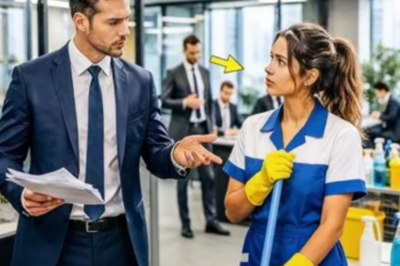 EL CEO DESPRECIA A LA LIMPIADORA EN LA OFICINA… Y ELLA TERMINA SALVANDO SU EMPRESA ENTERA 