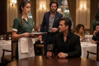 Al cerrar el diner, el jefe mafioso se sentó — «Cena para dos»… ella no lo esperaba.  