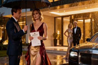 Ella aceptó el divorcio con calma, pero el multimillonario que abrió la puerta dejó a todos atónitos  