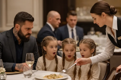 Una Mesera Dibujó un Símbolo en un PlatoY las Trillizas Mudas del Jefede la Mafia Empezaron a Hablar  