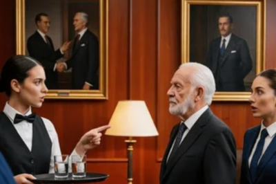 Camarera Señala La Pared Señor, ¿Por Qué Mi Padre Está En Su Retrato — El Millonario Palidece  