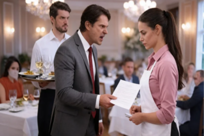 MILLONARIO SE DISFRAZA DE MESERO… Y LO QUE DESCUBRE CAMBIARÁ TODO 