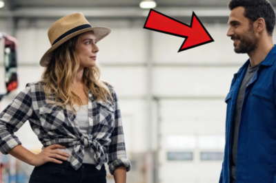 El camión no arrancaba… hasta que el mecánico hizo algo inesperado y la sorprendió  