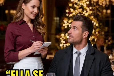 En Nochebuena lo rechazaron en una cita a ciegas… la mesera del café conquistó al millonario  