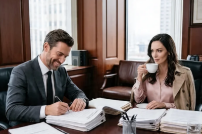 Firmó el divorcio con orgullo… luego descubrió que lo perdió todo por ella  