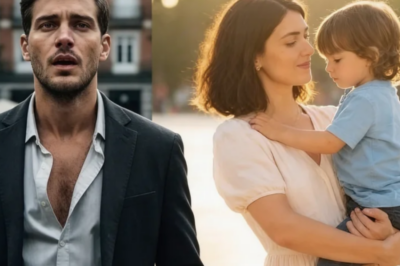 Estaba a punto de dejarlo todo — cuando de repente vio a su ex con un niño.  