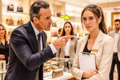 EL EMPRESARIO HUMILLA A LA EMPLEADA EN TIENDA DE LUJO… Y VE LO QUE OCULTABA  