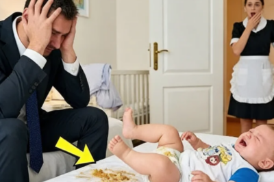 LA EMPLEADA SUBIÓ A VER POR QUÉ EL BEBÉ LLORABA… Y ENTRÓ EN LA HABITACIÓN EQUIVOCADA  