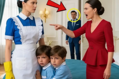 ELLA PENSÓ QUE ESTABA SOLA… PERO EL MILLONARIO LO VIO TODO Y NADA VOLVIÓ A SER IGUAL 