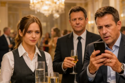 EL JEFE DESPRECIA A LA CAMARERA EN EL EVENTO… HASTA QUE UNA FOTO LO HIZO QUEDAR EN SILENCIO 