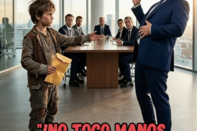 Gerente se BURLÓ del Niño de la Calle… HASTA que Abrió el Sobre que llevaba 