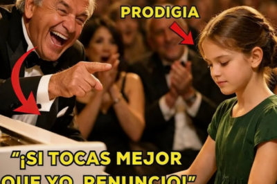 FAMOSO pianista RETA a Niña Ciega a TOCAR para burlarse… y cuando tocó, el Teatro quedó en SILENCIO  