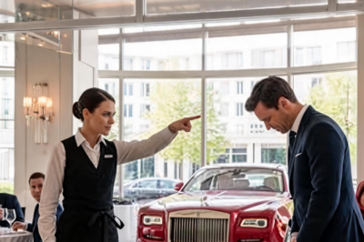 Poor Waitress Tells a Millionaire to Check the Security Footage Next Day, a Rolls-Royce Wait Outside