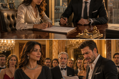 Firmé los papeles falsos de divorcio sin derramar una lágrima cuando mi marido me pidió que…