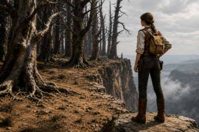 Heredé un bosque de árboles muertos en un acantilado y todos se rieron de mi suerte…