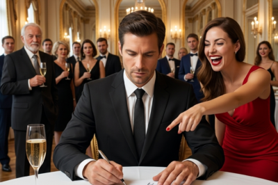 Mi esposa decidió humillarme delante de todos, destruyendo lo poco que quedaba de nuestro matrimonio mientras…