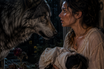 El lobo del Rey Alfa roba su ropa de lavandería cada noche y deja flores muertas en su puerta…