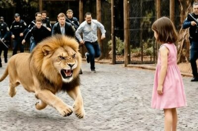 Todos pensaron que el león la atacaría… pero la verdad era increíble
