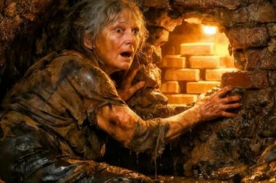 Anciana abandonada por su hija en la alcantarilla… Pero lo que encontró allí…