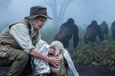 La anciana ve al bebé albino abandonado… y lo que hace cambia para siempre la selva