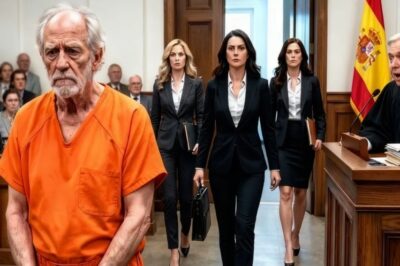 Conserje pobre crió solo a tres niñas huérfanas—20 años después, entraron al tribunal…para defenderl